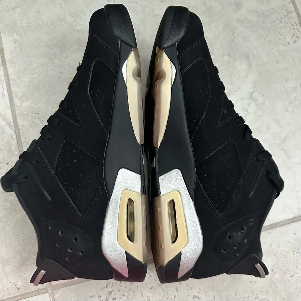 Jordan 6 Retro Low Chrome Sneaker Size 11.5 Men